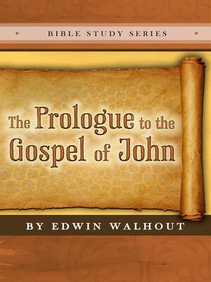 cover image of The Prologue to John's Gospel